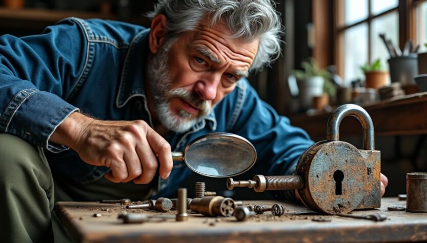 découvrez comment comprendre le mécanisme d'une serrure grippée ancienne avant toute intervention pour garantir un résultat optimal et éviter les dommages.