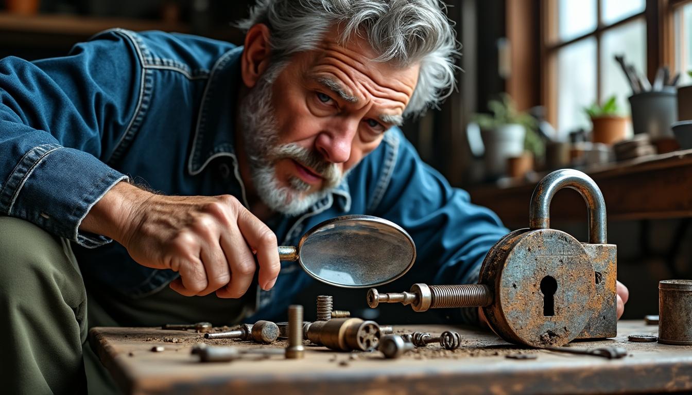 découvrez comment comprendre le mécanisme d'une serrure grippée ancienne avant toute intervention pour garantir un résultat optimal et éviter les dommages.