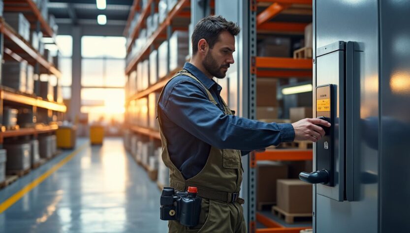 découvrez les rôles essentiels d'un serrurier spécialisé pour les dépôts logistiques lors de l'installation de systèmes de sécurité, garantissant protection et fiabilité.