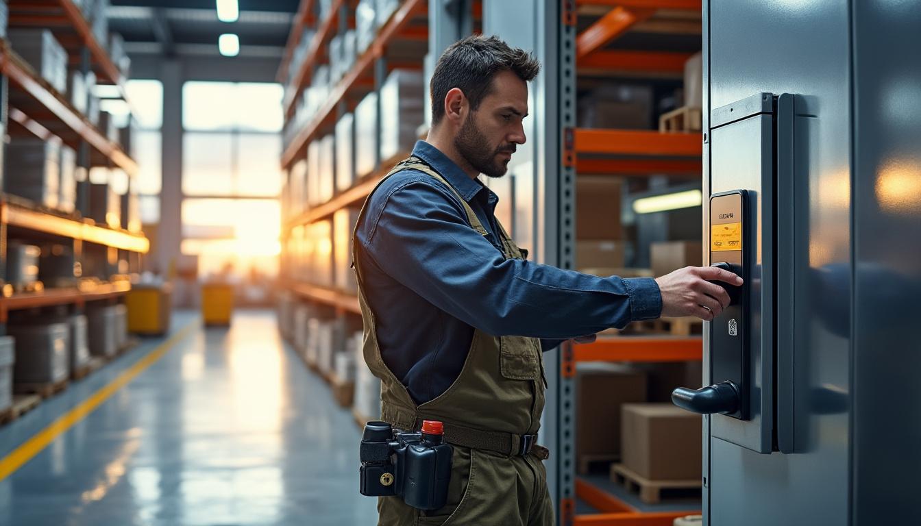 découvrez les rôles essentiels d'un serrurier spécialisé pour les dépôts logistiques lors de l'installation de systèmes de sécurité, garantissant protection et fiabilité.