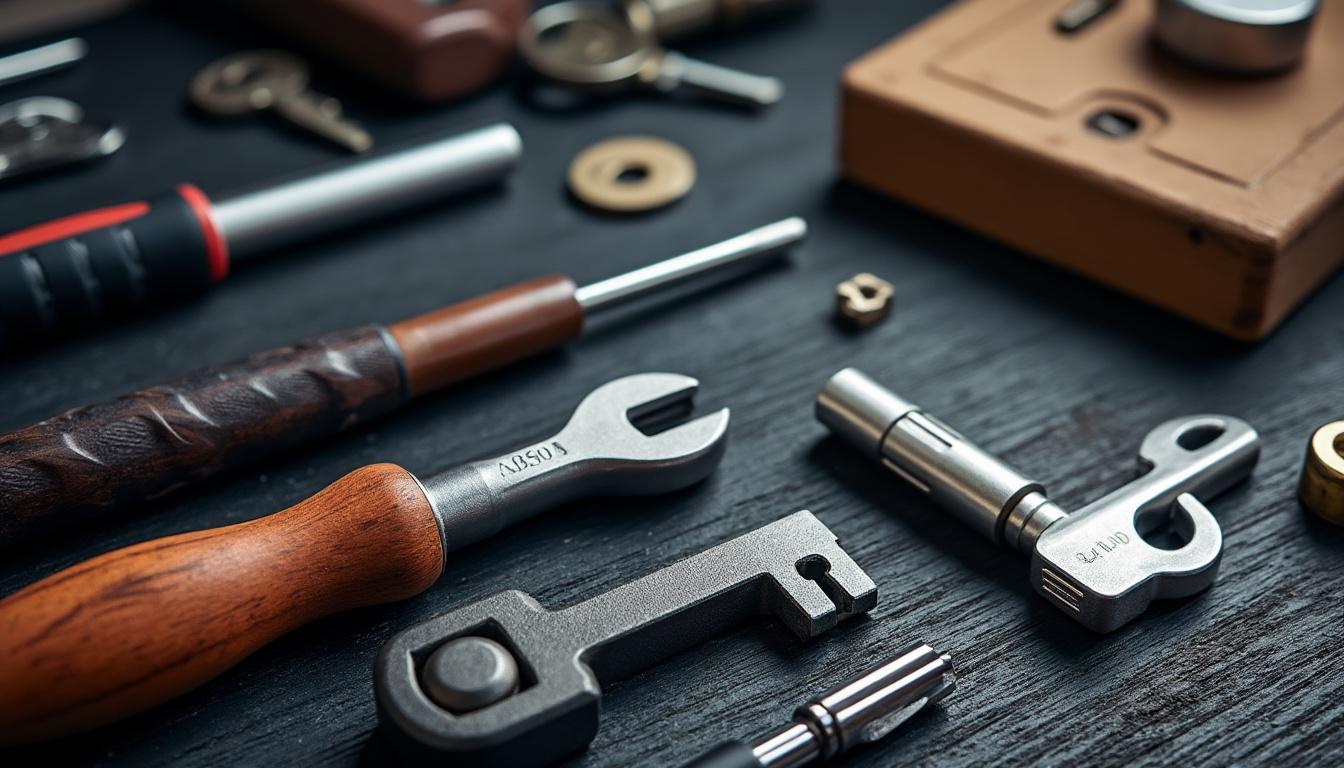 découvrez les outils essentiels pour réparer une serrure endommagée avec succès. guide pratique pour assurer la sécurité de votre porte facilement.