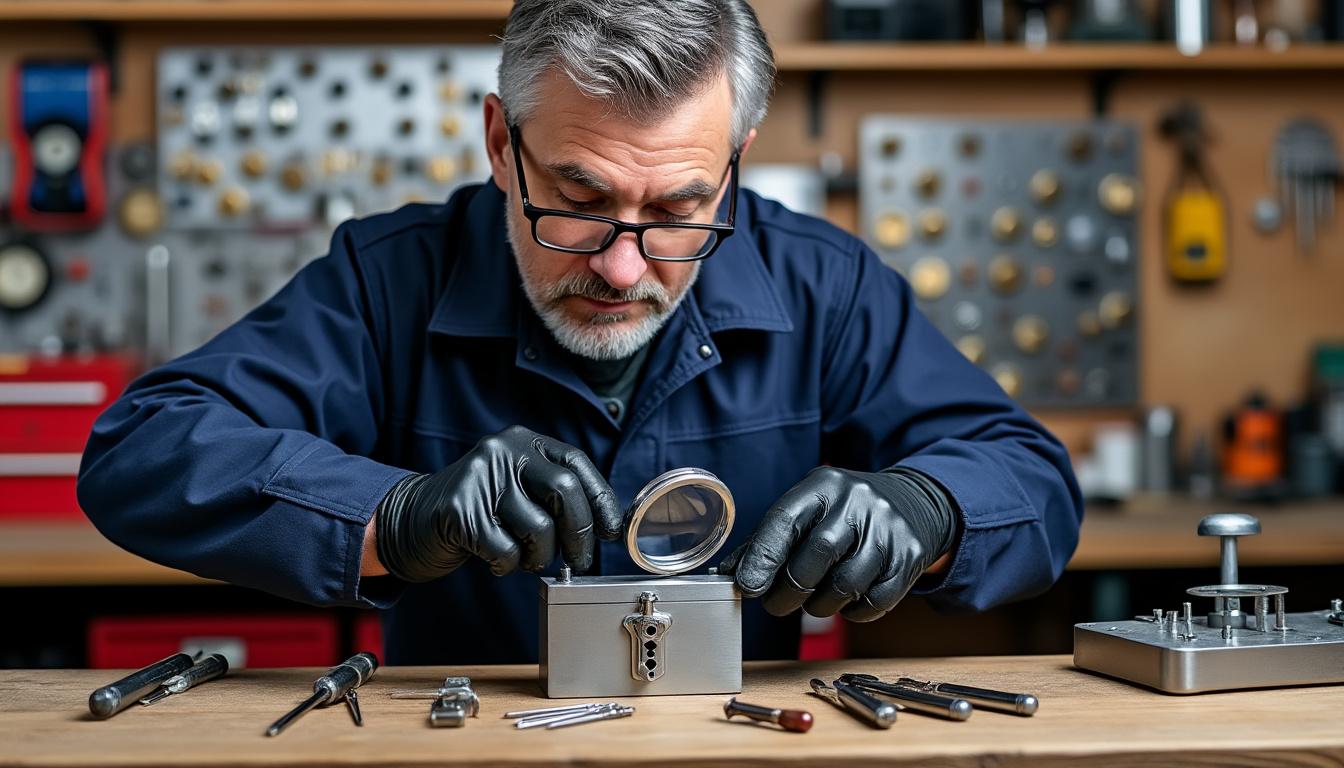 découvrez les outils indispensables pour réussir la réparation d'une serrure endommagée. guide pratique pour sécuriser votre porte efficacement.