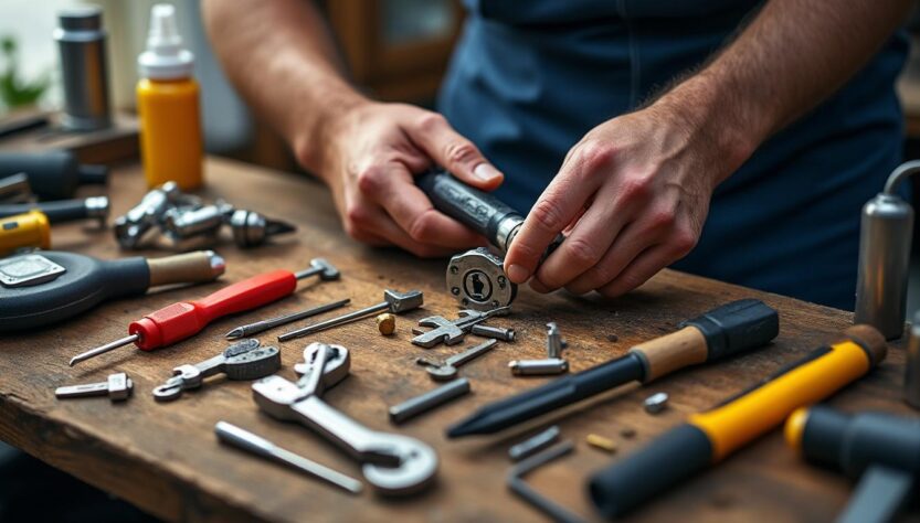 découvrez les outils essentiels pour réparer une serrure endommagée efficacement et sécuriser votre domicile. guide pratique pour réussir vos réparations de serrure étape par étape.