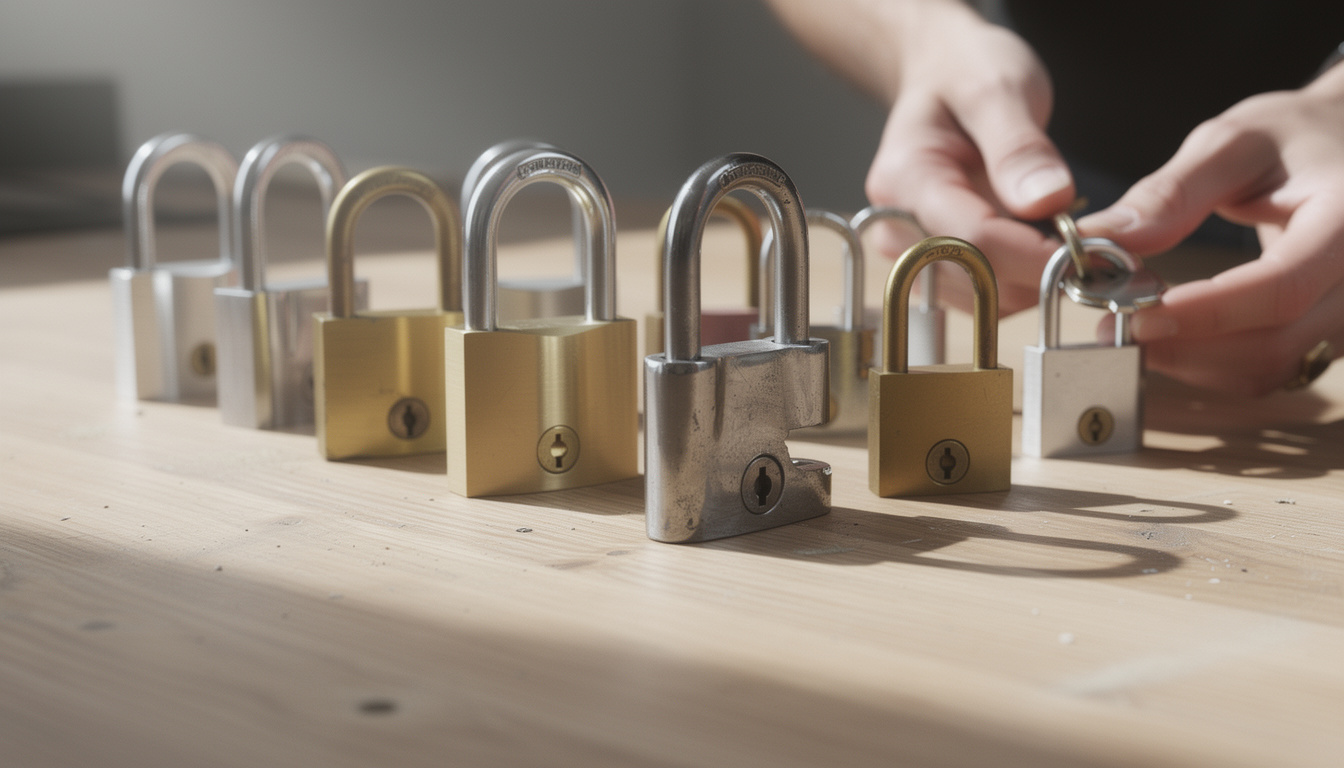 explorez notre sélection des meilleures marques de serrures à anse haute pour cadenas, alliant sécurité, durabilité et fiabilité pour protéger vos biens.