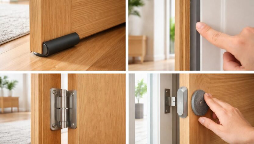 découvrez des astuces simples et efficaces pour réduire le claquement de votre porte à chaque ouverture et préserver la tranquillité de votre intérieur.