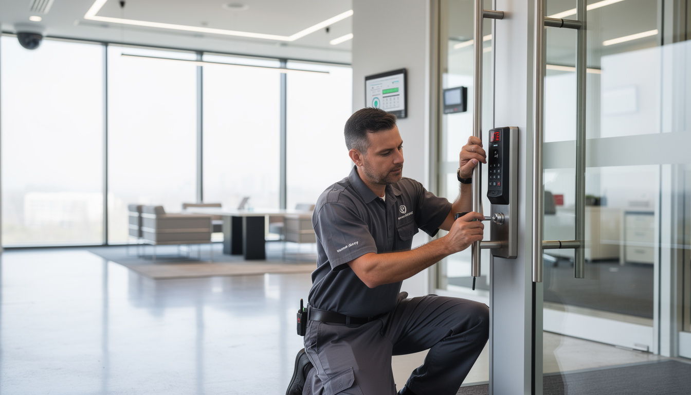 découvrez comment un service de serrurerie professionnel pour entreprises peut renforcer la sécurité de vos locaux et améliorer votre tranquillité d'esprit au travail.