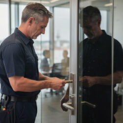 découvrez comment un service de serrurerie professionnel pour entreprises améliore la sécurité de vos locaux et vous offre une tranquillité d'esprit au travail.