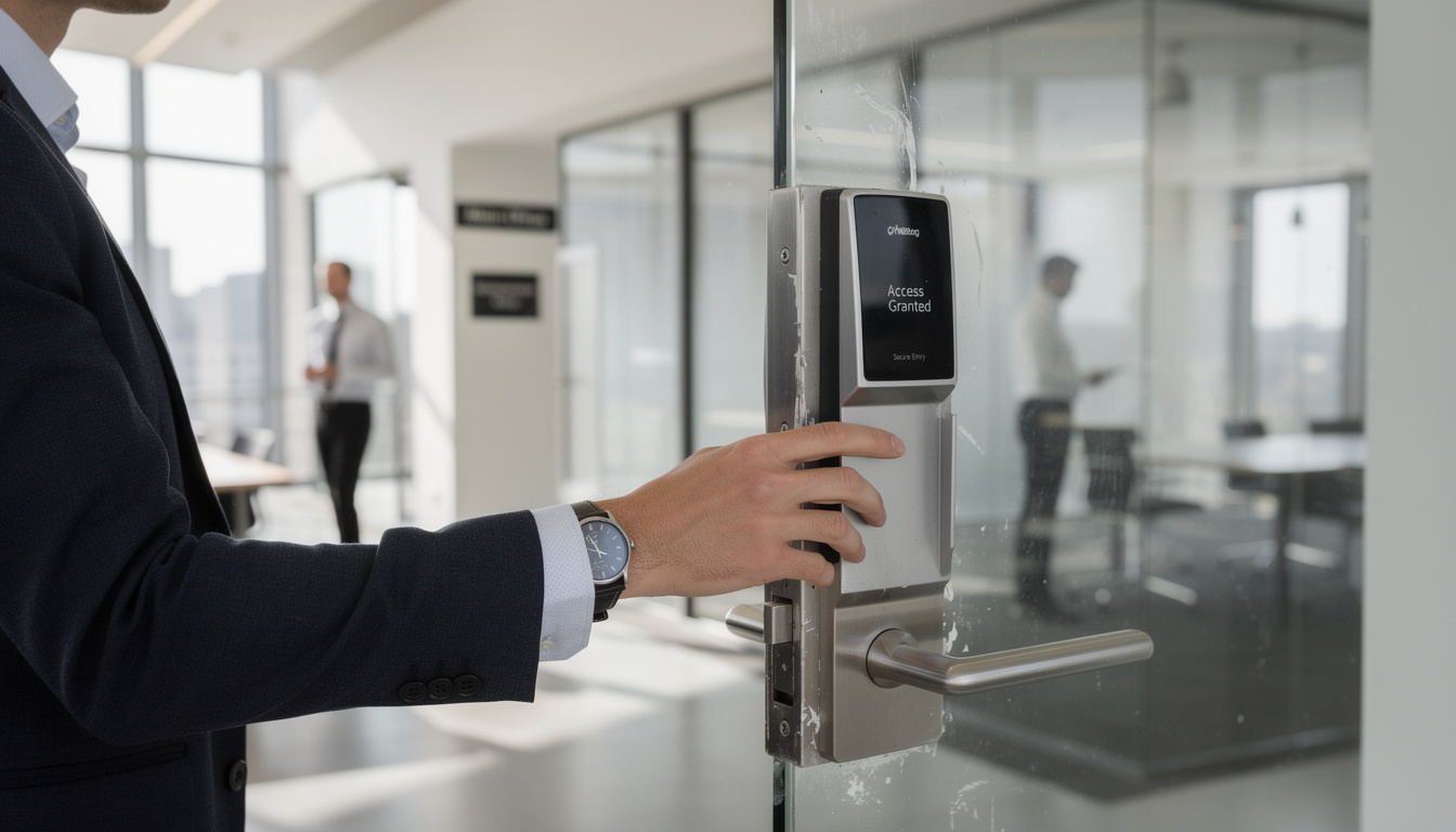découvrez les avantages d'intégrer la serrure au contrôle d’accès dans vos locaux pour renforcer la sécurité, optimiser la gestion des accès et simplifier le contrôle des entrées.