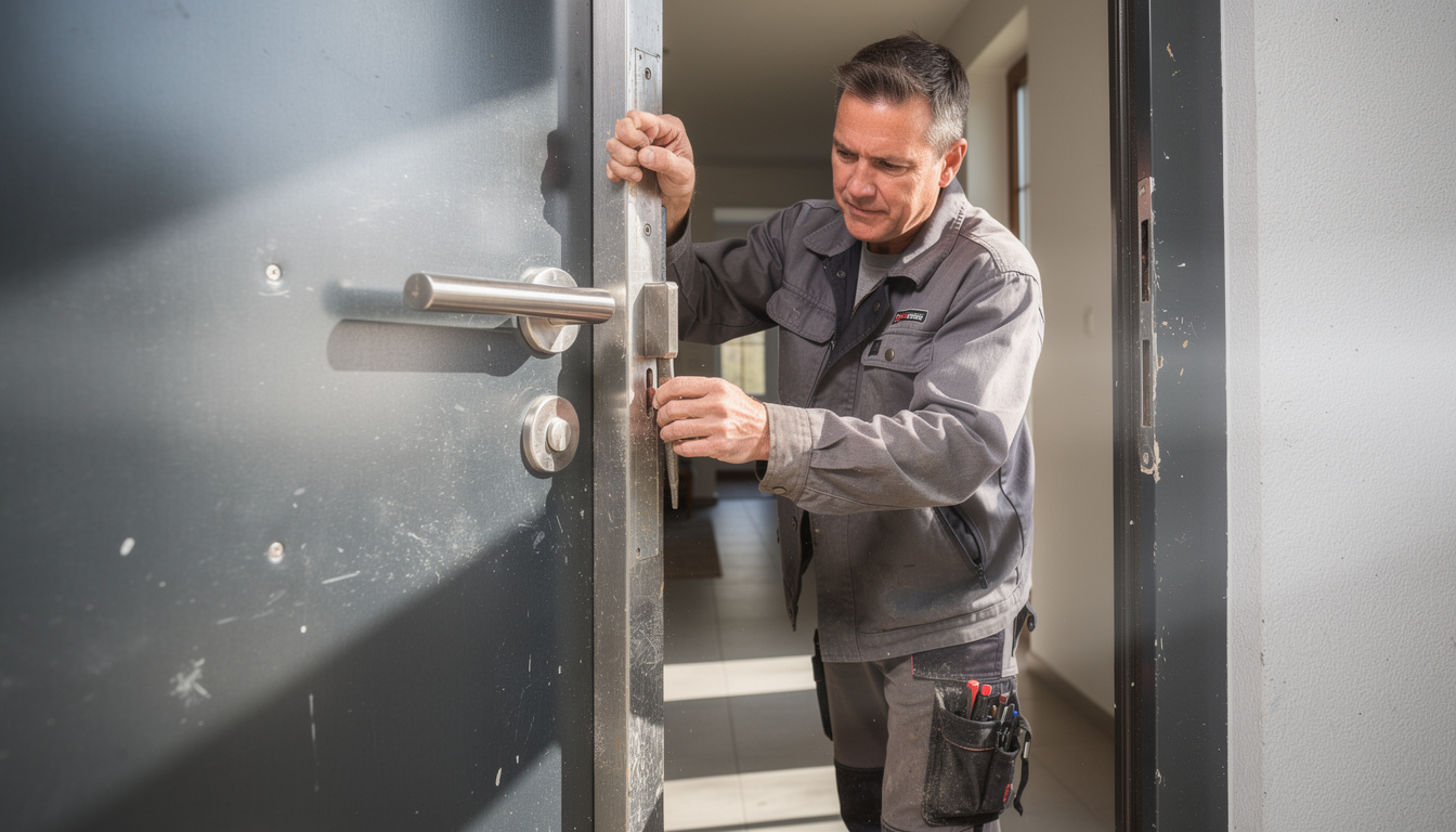 assurez la sécurité durable de votre habitation avec notre service de réalignement de porte blindée, garantissant robustesse et tranquillité d'esprit.