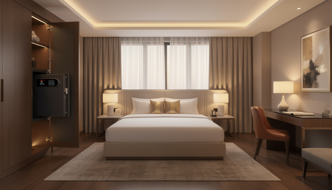 découvrez comment un coffre-fort pour hôtel individuel représente un atout incontournable pour sécuriser les biens précieux et améliorer le confort des clients dans les hôtels de luxe.