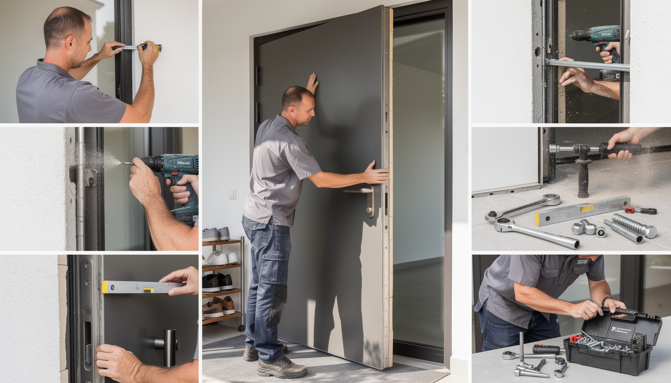 découvrez les 10 étapes essentielles pour réussir l'installation de votre porte blindée et renforcer la sécurité de votre domicile avec efficacité et simplicité.