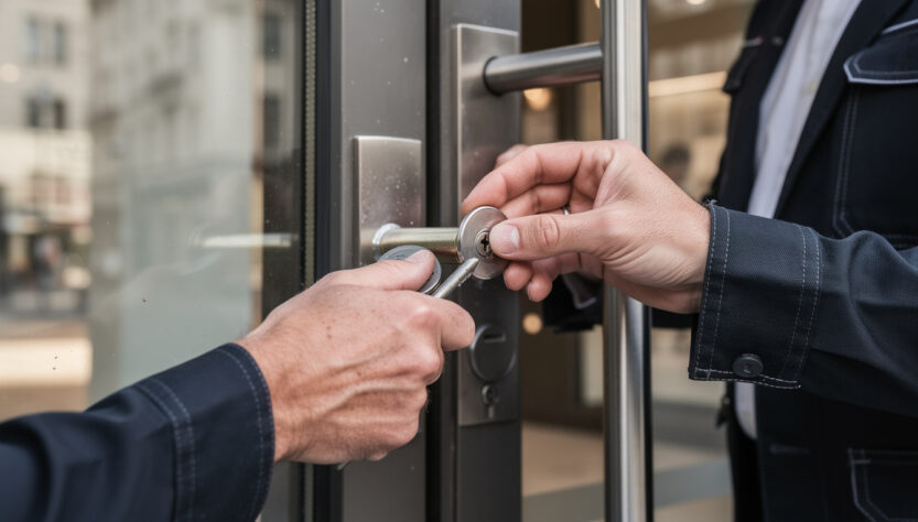 découvrez notre guide complet sur la serrurerie pour locaux commerciaux, conçu spécialement pour les propriétaires d'entreprises souhaitant sécuriser efficacement leurs locaux.