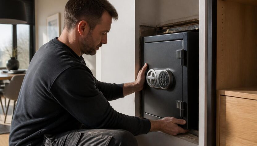 découvrez comment choisir le meilleur emplacement pour l'installation d'un coffre-fort encastré afin d'assurer une protection optimale de vos biens précieux.