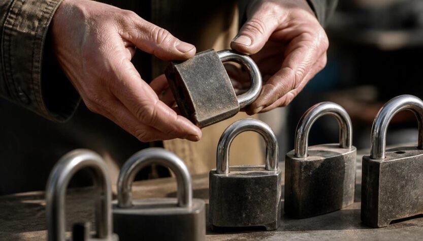 découvrez nos cadenas avec anse en acier cémenté, alliant robustesse et durabilité pour protéger efficacement vos biens et garantir votre tranquillité d'esprit.