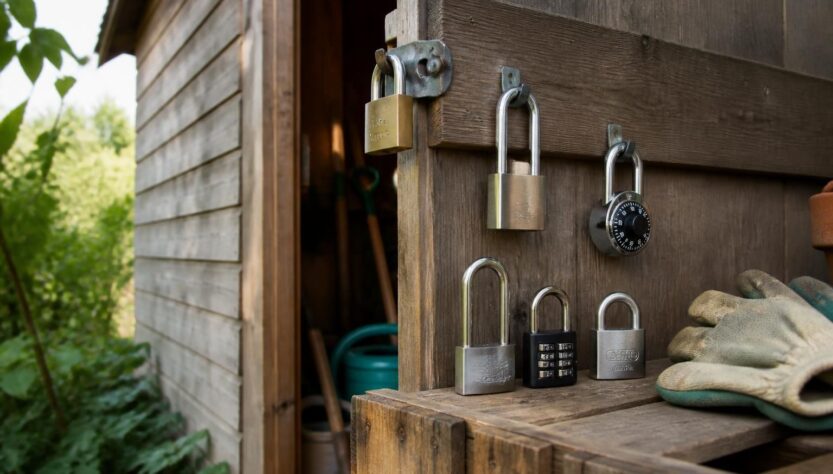 découvrez notre guide complet sur les différents types de cadenas pour abri de jardin afin de sécuriser efficacement vos équipements et outils.