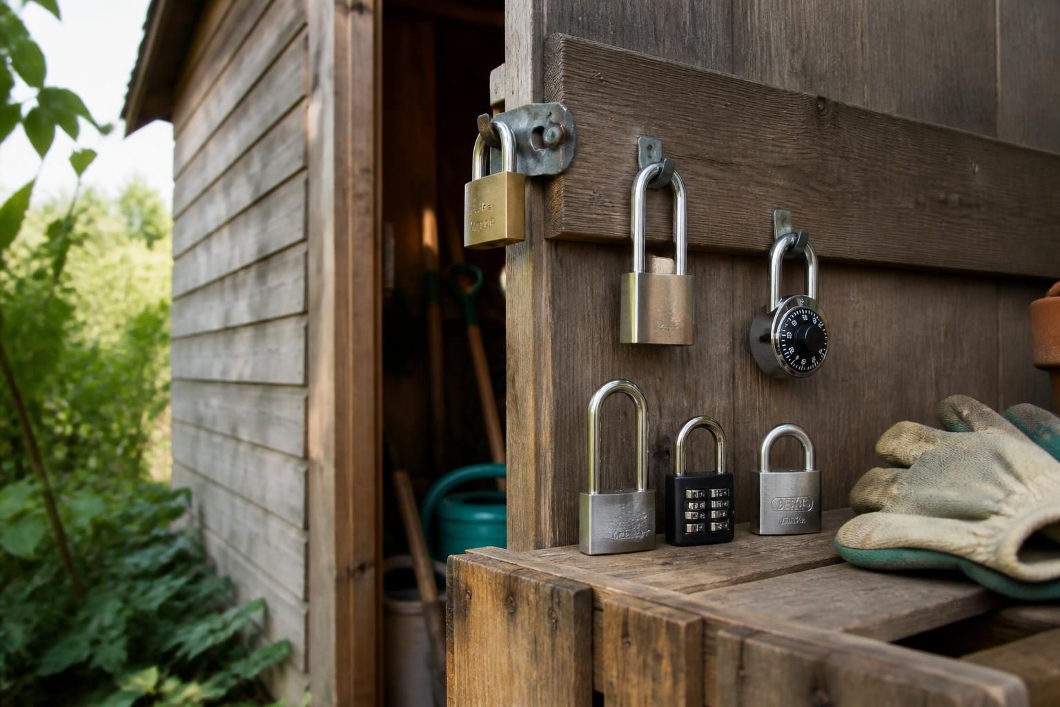 découvrez notre guide complet sur les différents types de cadenas pour abri de jardin afin de sécuriser efficacement vos équipements et outils.