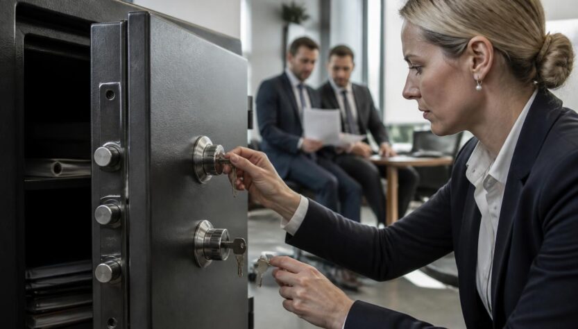 découvrez les avantages d'un coffre-fort à clé double panneton pour sécuriser efficacement les biens précieux de votre entreprise grâce à un système de double verrouillage fiable et sécurisé.